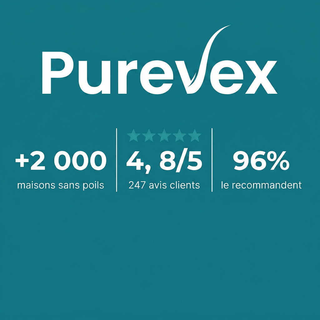 Kit Anti-Poils Purevex — Balai + Brosse Anti-Poils + Gant Offert